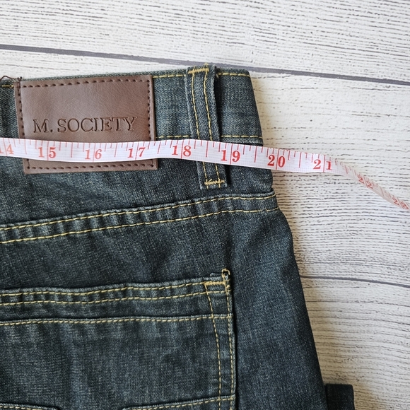 Men's Dark Indigo Denim Jeans 40x34 Tall Length - Picture 11 of 16